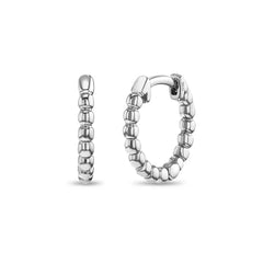 Beaded Hoop Girl Earrings