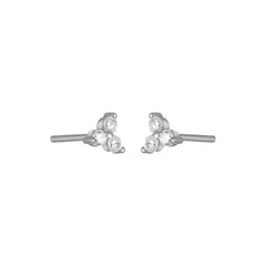 Norie Studs Silver