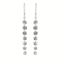 Lab grown diamond earrings 1.00 cttw