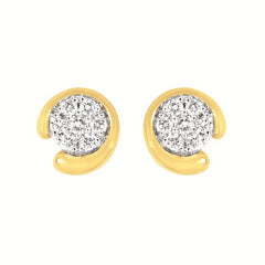 Eco-Brilliance® 1/3 Ctw Lab-Created Diamond Earring In Sterling Silver Eco-Brilliance