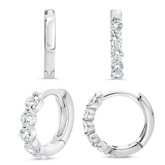 W Hoop Earring .29RD