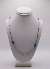 Nicole Barr Sterling Silver Aurora 7-Piece Necklace