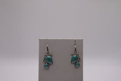 Nicole Barr Sterling Silver Turtle and Baby Turtle Earrings