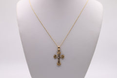 10k two tone cross