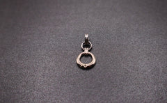 Ostbye sterling silver 0.01 ctw Diva Diamond circle Necklace