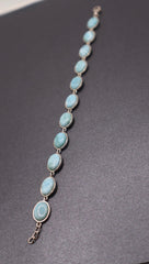 Larimer sterling silver oval bracelet