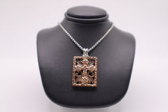 Keith Jack bronze cross pendant