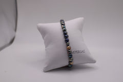 Quality Gold freshwater cultured pearl bracelet