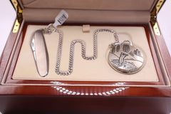 Parkhill Watch Silver Golf Pocketwatch