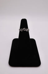 Dilamani 14k white gold 0.30 Sapphire 0.17diamond ring