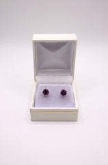 1.96 ct Amethyst Earrings