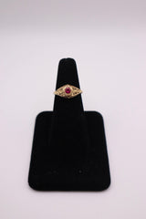 14 ky and Ruby Ring