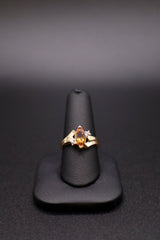 10k Yellow Gold and Citrine Ring