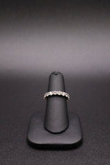 Sterling Silver and CZ Band