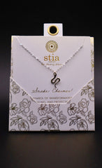 Stia Sterling Silver Snake Necklace