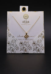 Stia Gold Plated Snake Necklace