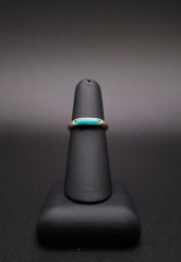 Sterling Silver and Blue Agate Ring