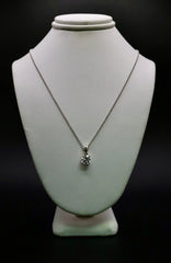 Sterling Silver and CZ Necklace