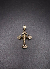 10k Yellow Gold Crucifix Pendant