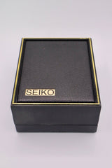 Vintage Seiko Gold-Tone Day-Date SQ Quartz Watch