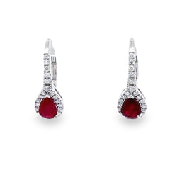 Y 18K Earring .21RD 1.98RB 2.28RB (GIA)