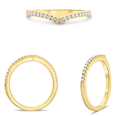 Y Ring Band .18RD F.S 6.5 (KR1879Y-WB) TR689W-WB