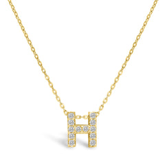 Letter of Mine, Let It Shine! Letter H( Gold plated)