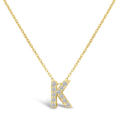 Letter of Mine, Let It Shine! Letter K( Gold plated)
