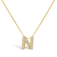 Letter of Mine, Let It Shine! Letter N( Gold plated)