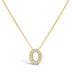 Letter of Mine, Let It Shine! Letter O( Gold plated)