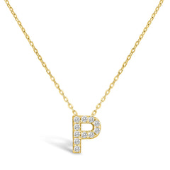 Letter of Mine, Let It Shine! Letter P( Gold plated)