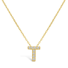 Letter of Mine, Let It Shine! Letter T( Gold plated)