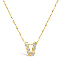 Letter of Mine, Let It Shine! Letter V( Gold plated)