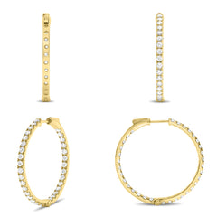 Y Hoop Earring 2.00RDB (1.00" Diameter Round)