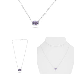 W Paper Clip Chain Necklace 2.09PRSP