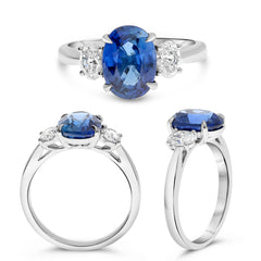 Plat Ring .36OV 2.04SP (GIA)