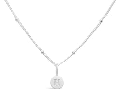 Mini Love Letter H Necklace( SILVER)