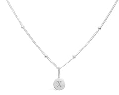 Mini Love Letter X Necklace(SILVER)