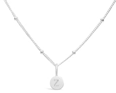 Mini Love Letter Z Necklace (SILVER)
