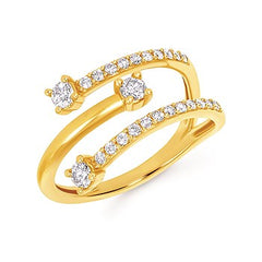 14KY-C Fashion Ring 0.5CTW