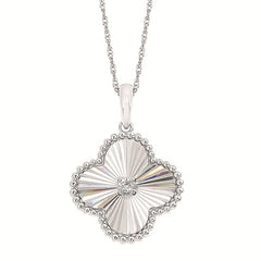 0.04 Ctw. Diamond Pendant In 14K Yellow Gold With 18" Chain