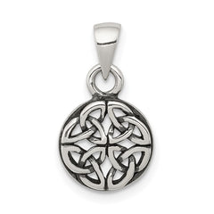 Sterling Silver Antiqued Celtic Necklace