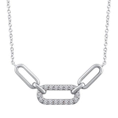 1/6 Ctw. Diamond Pendant In Sterling Silver