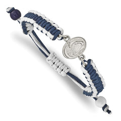 Stainless Steel PSU Adjustable Cord Bracelet
