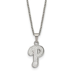 Stainless Steel Phillies with 2in ext Necklace