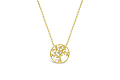 Tree of Life - A Charming Story ( Gold plated)