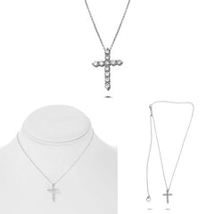 W Cross Necklace .50RDB