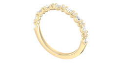 Costar 14KY 0.25CT Diamond Band