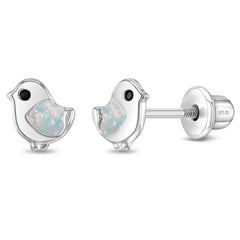 Opal Dove Girl Earrings