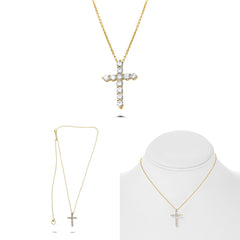 Diamond Cross Necklace